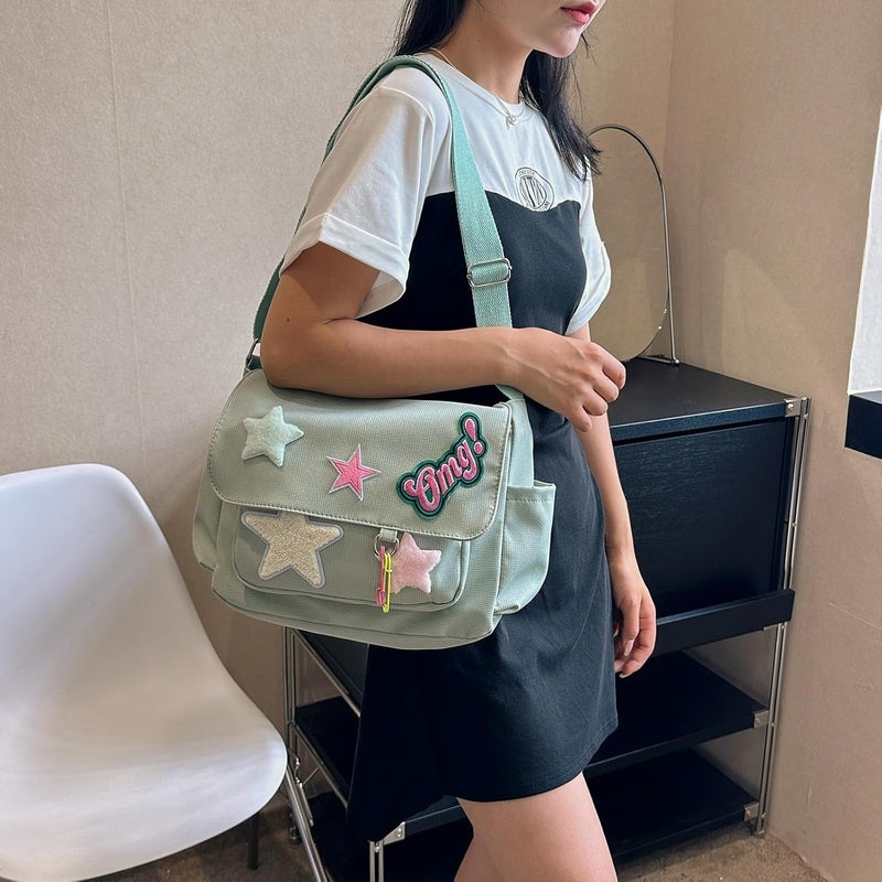 Extolove Cute Messenger Bag, Crossbody Bags for Women Kawaii Messenger Bags Purses - Image 2